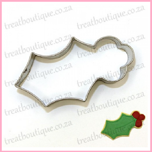 COOKIE CUTTER HOLLY 9*5CM COOKIE CUTTER HOLLY 9*5CM